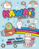 Kawaii Activity Fun: Super Cute Puzzles & Crazy Games: With more than 200 stickers