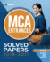 Mca Solved Papers