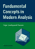 Fundamental Concepts in Modern Analysis