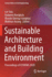 Sustainable Architecture and Building Environment: Proceedings of ICSDEMS 2020