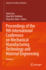 Proceedings of the 9th International Conference on Mechanical Manufacturing Technology and Material Engineering: Volume 2