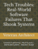 Tech Troubles: Real-World Software Failures That Shook Systems: Software Engineering | Microservices | Distributed Systems | Software Design