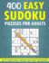 400 Easy Sudoku Puzzles for Adults - With Solutions Inside for Easy Reference