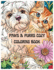 Paws & Purrs Cozy Coloring Book: Bold & Easy Patterns for Dog & Cat Lovers