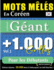 Mots Mls En Coren Format Gant: 1.000 Grilles Pour Les Dbutants - Vol.1 - Delta Classics - dition Gante - 20.000 Mots  Dbusquer, Le Dfi Ultime !