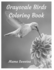 Grayscale Birds Coloring Book