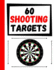 60 Shooting Targets: Large Paper Perfect for Rifles / Firearms / BB / AirSoft / Pistols / Archery & Pellet Guns