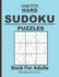 Large Print Hard Sudoku Puzzles Book For Adults: 100 Hard sudoku puzzles book for adults/seniors . Nice birthday gift for parents and friends.