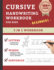 Cursive Handwriting Workbook For Kids Beginners: Cursive Handwriting Practice Book For Kids Grade 1-5 3 in 1 Learning Cursive Handwriting Workbook for Boys And Girls With Over 100 Pages to Practice Letters, Words, and Sentences (Red Cover Edition)