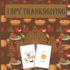 I Spy Thanksgiving: A Fun Book For 6-12 Year Old About Autumn & Thanksgiving Great Gift For Preschoolers &Kids&Kindergarten