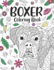 Boxer Coloring Book: A Cute Adult Coloring Books for Boxer Owner, Best Gift for Boxer Lovers