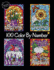 100 Color By Number Spring Summer Autumn Winter (Black Backgrounds): Four Seasons Color By Number Coloring Book for Adults Relaxation