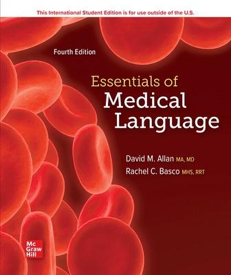 ISE Essentials of Medical Language - Allan, David, and Basco, Rachel