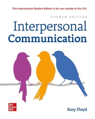 ISE Interpersonal Communication - Floyd, Kory