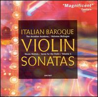 Italian Baroque Violin Sonatas, Vol. 1 - Arcadian Academy
