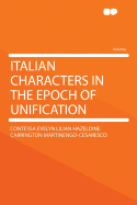 Italian Characters in the Epoch of Unification