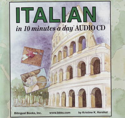 Italian in 10 Minutes a Day Audio CD Wallet - Library Edition - Kershul, Kristine K, M.A.