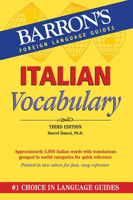 Italian Vocabulary - Danesi, Marcel