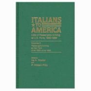 Italians to America, June 1895 - June 1896: Lists of Passengers Arriving at U.S. Ports - Glazier, Ira A (Editor), and Filby, William P (Editor)