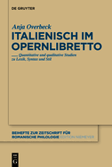 Italienisch Im Opernlibretto