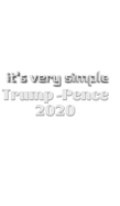 it's very simple Trump Pence 2020 Creative journal: it's very simple Trump Pence 2020 Creative journal