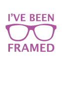 I've Been Framed: 100 Pages+ Lined Notebook Glasses Design