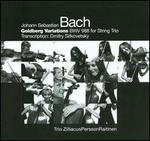 J.S. Bach: Goldberg Variations for String Trio