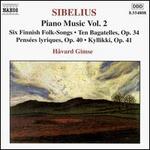 J. Sibelius: Piano Music Vol. 2
