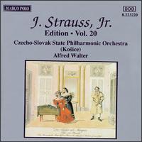 J. Strauss, Jr. Edition, Vol. 20 - Czecho-Slovak State Philharmonic Orchestra (Kosice); Alfred Walter (conductor)