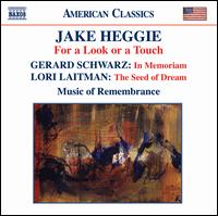 Jake Heggie: For a Look or a Touch - Amos Yang (cello); Erich Parce (baritone); Julia Schwartz (cello); Mina Miller (piano); Morgan Smith (baritone);...