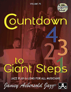 Jamey Aebersold Jazz -- Countdown to Giant Steps, Vol 75: Book & 2 CDs