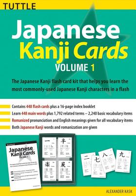 Japanese Kanji Cards Kit Volume 1: Volume 1 - Kask, Alexander