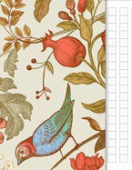 Japanese Writing Practice Book: Genkouyoushi Paper for Notetaking & Practice of Kana & Kanji, Nature Artwork Cover