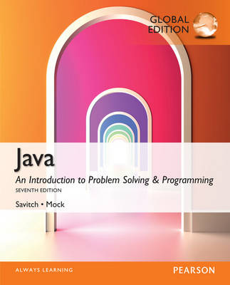 Java, Global Edition - Savitch, Walter