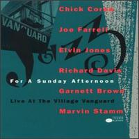 Jazz for a Sunday Afternoon - Joe Farrell / Marvin Stamm / Garnett Brown / Chick Corea / Richard Davis / Elvin Jones