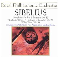 Jean Sibelius: Symphony No. 5 in E-flat major, Op. 82; En Saga, Op. 9; The Swan of Tuonela, Op. 22 - Royal Philharmonic Orchestra; Ole Schmidt (conductor)