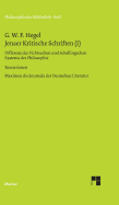 Jenaer Kritische Schriften / Jenaer Kritische Schriften (I)