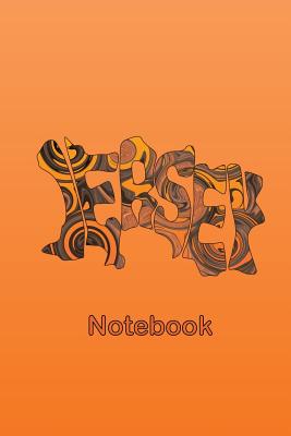 Jersey Channel Islands Orange Psychedelic Map Notebook: Celebrate travelling to the largest of the Channel Isles in Great Britain. An island map shaped text journal with Subject and Date boxes to organise and refer back to notes. - Art, Barefoot Bodeez