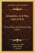 Jerusalem, As It Was And As It Is: Or Its History And Present State (1843)