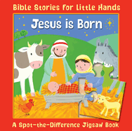 Jesus is Born: A Spot-the-Difference Jigsaw Book