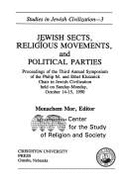 Jewish Sects, Religious Movements, and Political Parties