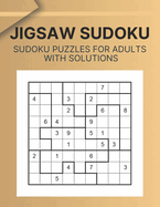 Jigsaw Sudoku: 200 Large Print Sudoku Puzzles For Adults with Solutions
