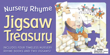 Jigsaw Treasury: Nursery Rhyme: Includes Four Timeless Nursery Rhyme Books and Two Jigsaws!