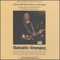 Johann Crger: Wach auff mein Hertz und singe - David Cordier (counter tenor); Georg Zboron (posaunen); Gerhard Kastner (orgelpositiv); Hans-Peter Westermann (cornetto);...