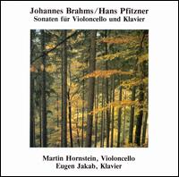 Johannes Brahms, Hans Pfitzner: Cello Sonatas - Eugen Jakab (piano); Martin Hornstein (cello)