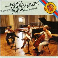 Johannes Brahms: Quartet for Piano & Strings - Martin Lovett (cello); Murray Perahia (piano); Norbert Brainin (violin); Peter Schidlof (viola); Amadeus Quartet