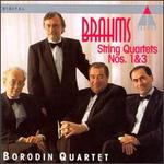 Johannes Brahms: String Quartets, Nos. 1 & 3 - Andrei Abramenkov (violin); Borodin Quartet; Dmitri Shebalin (viola); Mikhail Kopelman (violin); Valentin Berlinsky (cello)