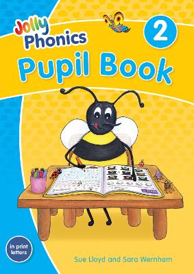 Jolly Phonics Pupil Book 2: in Print Letters (British English edition) - Wernham, Sara, and Lloyd, Sue