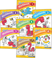 Jolly Phonics Workbooks 1-7: In Print Letters (American English Edition)