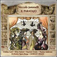 Jommelli: Il Paratajo - Cristina Curti (soprano); Maurizio Sciuto (tenor); Silvia Testoni (soprano); Thomas Anderson (baritone)